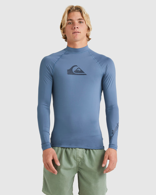 Mens All Time Long Sleeve Upf 50 Rash Vest