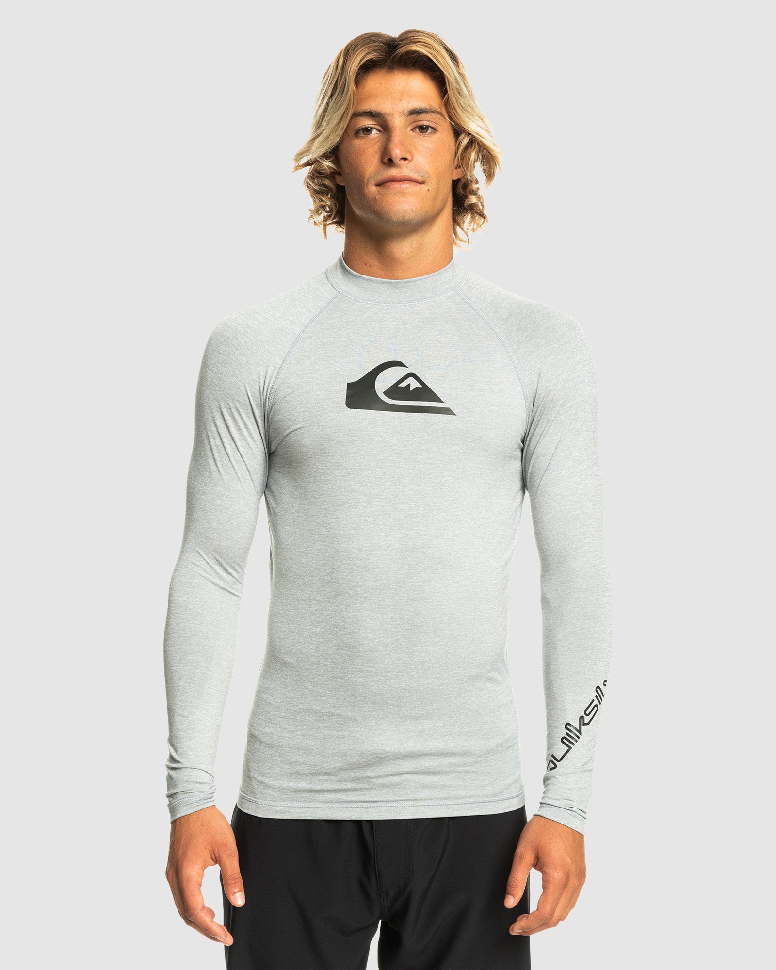 QUIKSILVER Mens All Time Long Sleeve Upf 50 Rash Vest