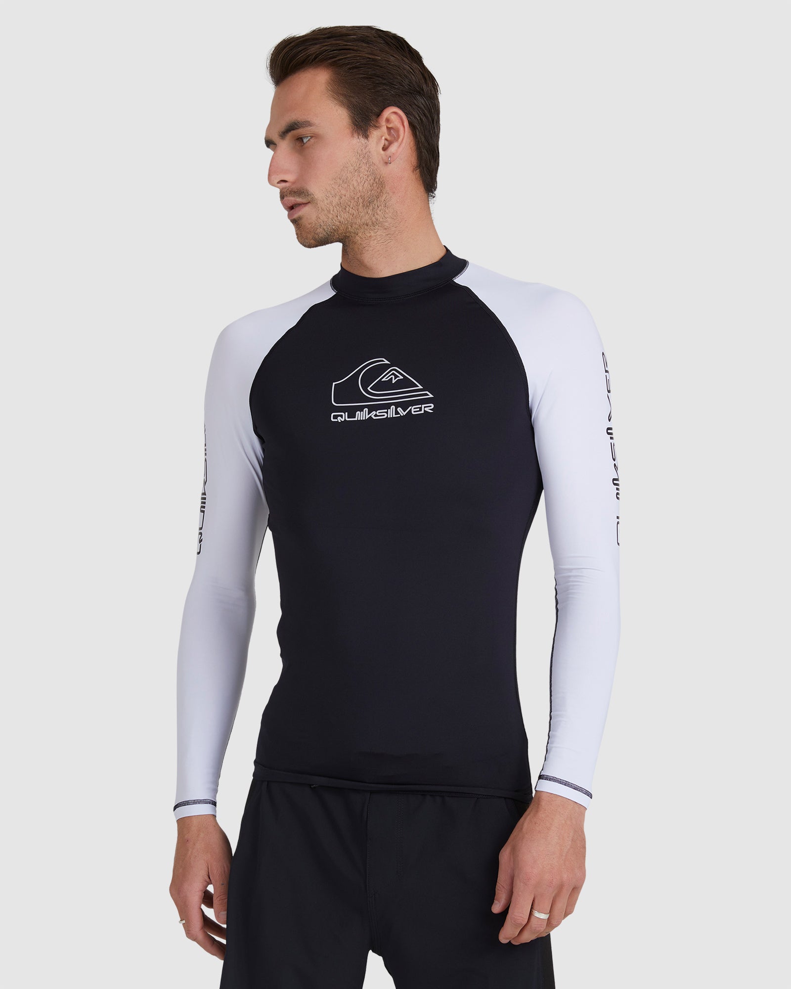 QUIKSILVER Mens On Tour Apac Long Sleeve Upf 50 Rash Vest