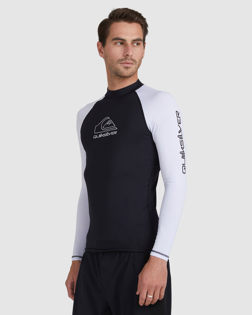 Mens On Tour Apac Long Sleeve Upf 50 Rash Vest