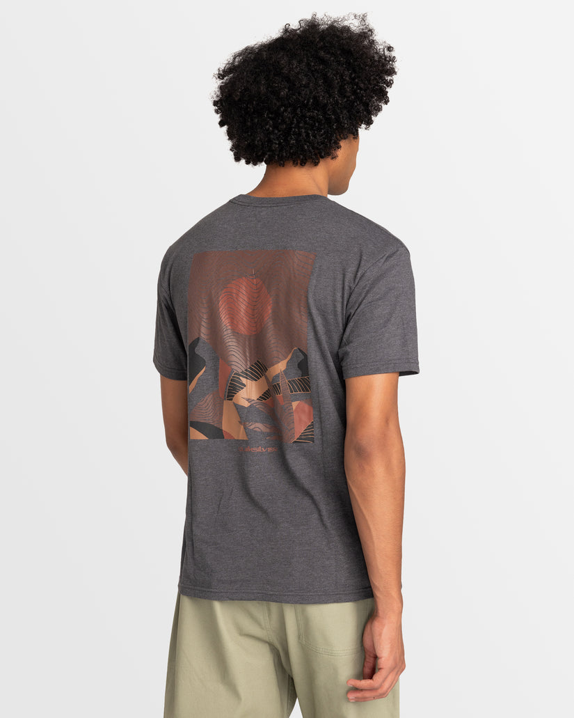 Mens Abstract Nature Short Sleeve T-Shirt