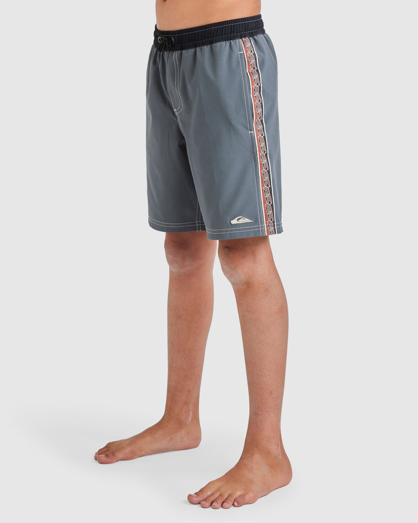 Boys 8-16 Pu Tawhiro Volley Boardshorts