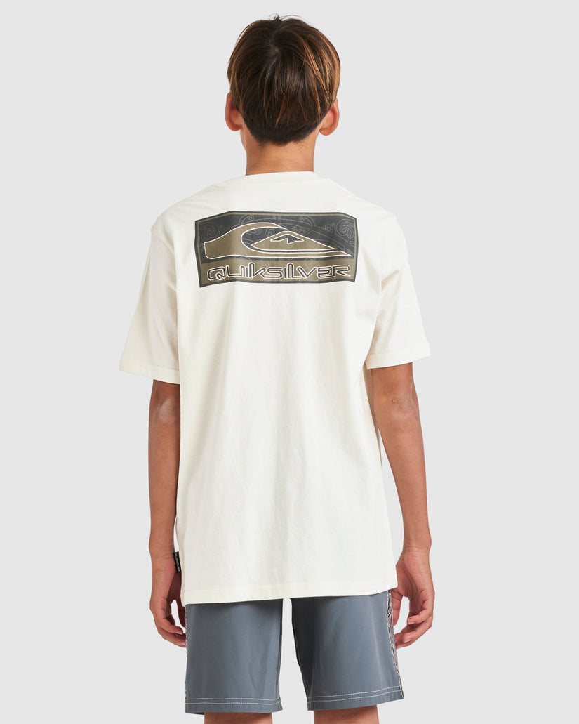 Boys 8-16 Kowhaiwhai Mangopare Omni T-Shirt