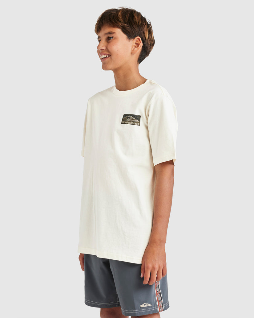 Boys 8-16 Kowhaiwhai Mangopare Omni T-Shirt