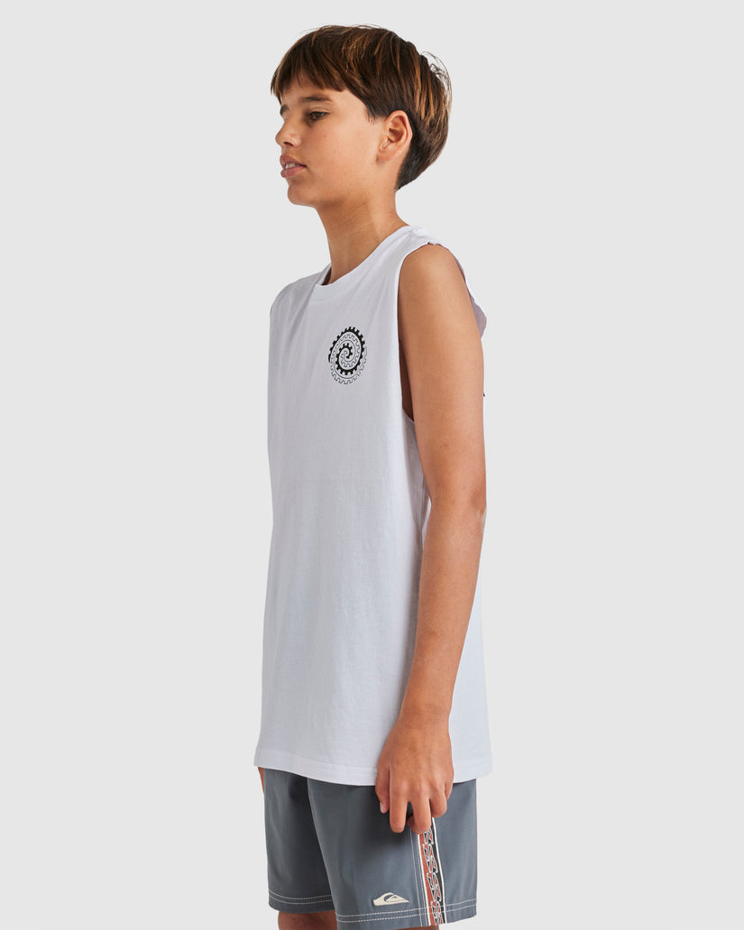 Boys 8-16 Tai Uru Muscle Tank