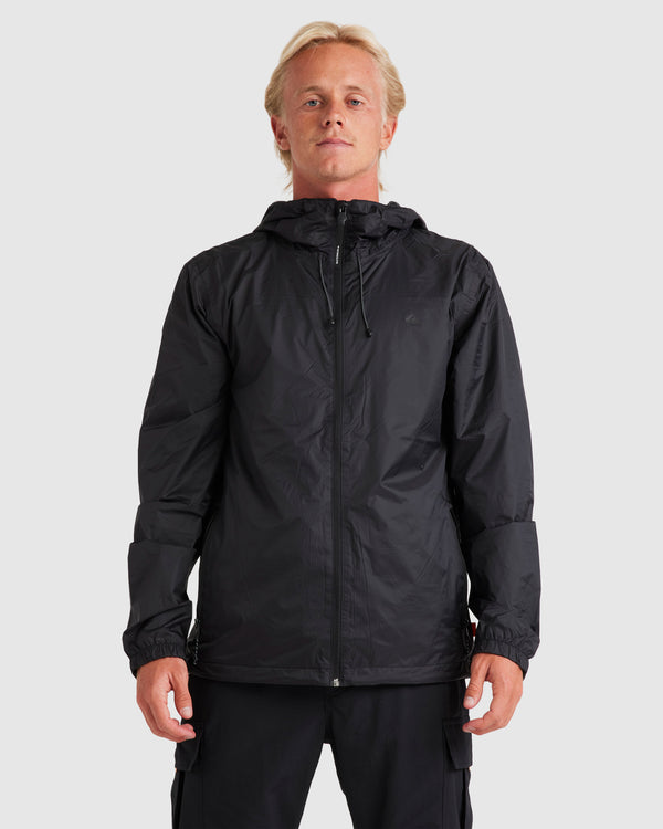 Mens Waterwind Hooded Windbreaker Jacket