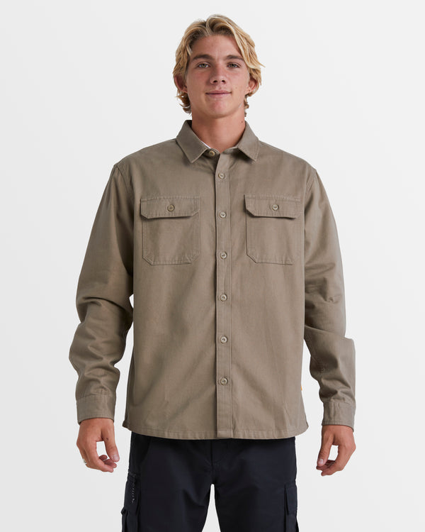 Mens Reef Casual Long Sleeve Shirt