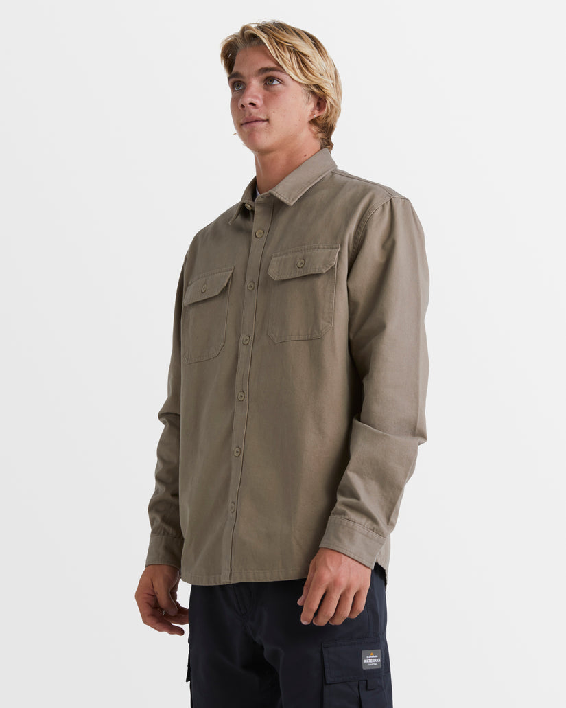 Mens Reef Casual Long Sleeve Shirt