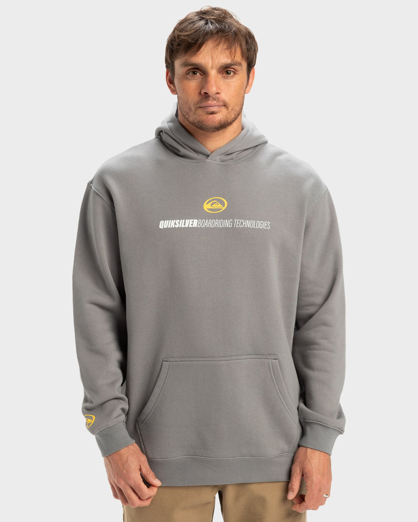 Mens Slash Pullover Hoodie