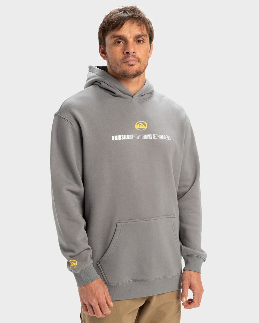 Mens Slash Pullover Hoodie