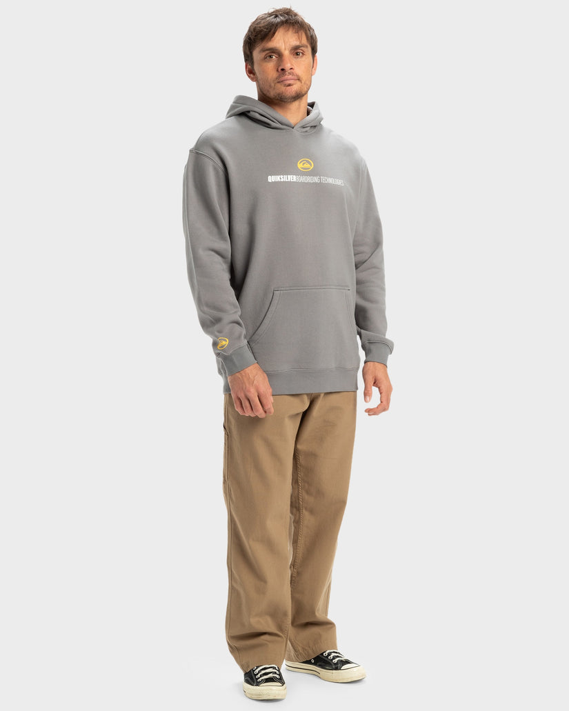 Mens Slash Pullover Hoodie