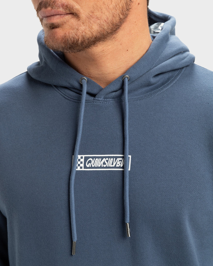 Mens Graphic Mix Pullover Hoodie