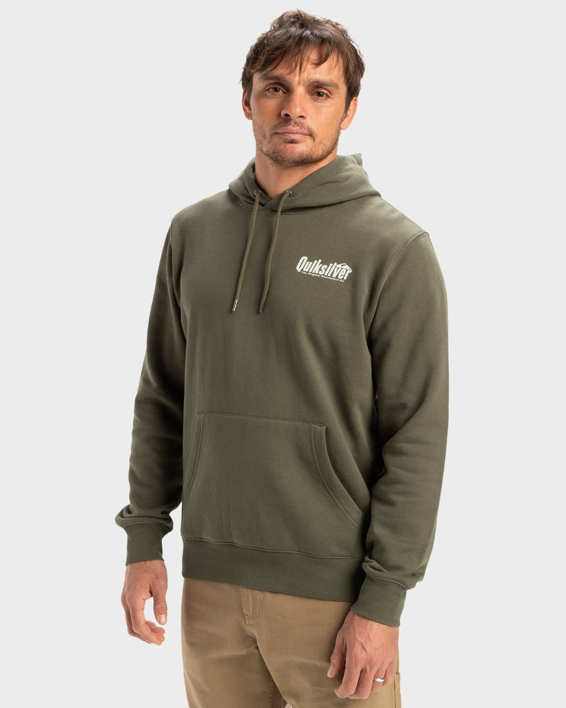 Mens Graphic Mix Pullover Hoodie