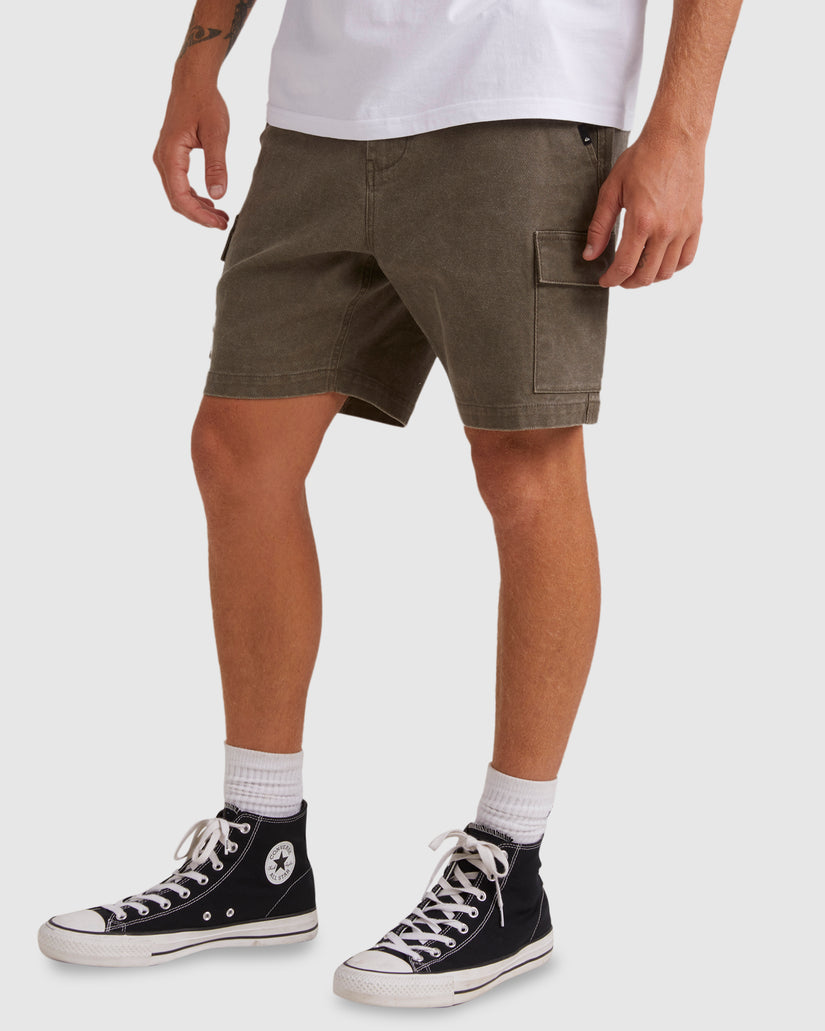 Mens Crowded Cargo Shorts