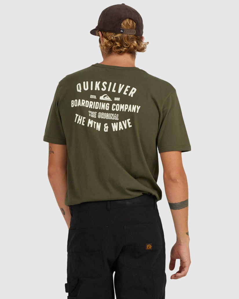 Mens QS Surf Lockup T-Shirt