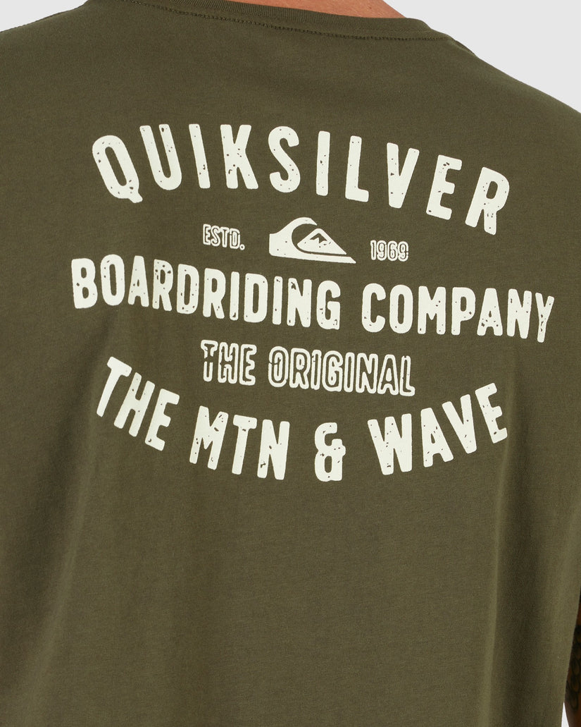 Mens QS Surf Lockup T-Shirt