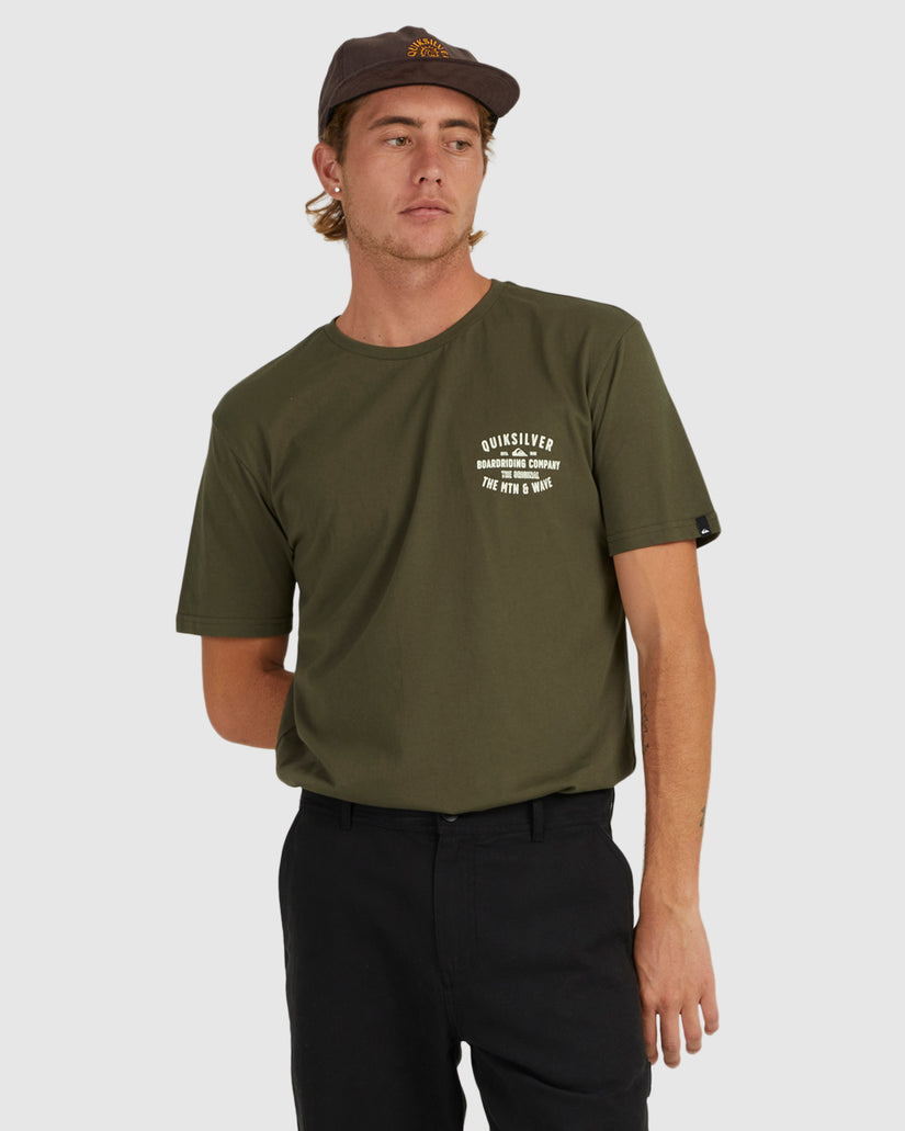 Mens QS Surf Lockup T-Shirt