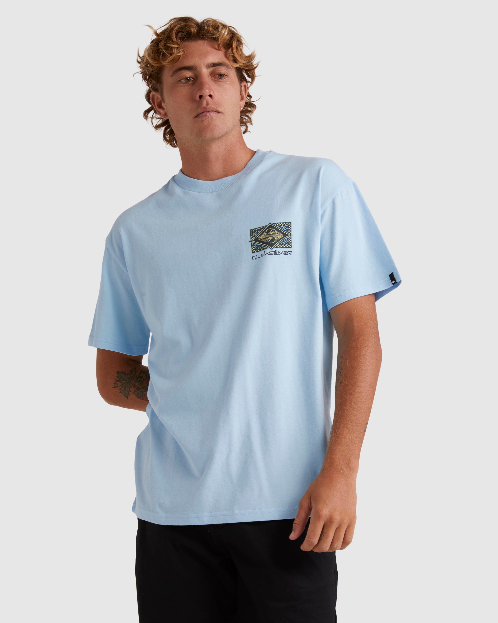 QUIKSILVER Mens Back Flash Oversized T-shirt