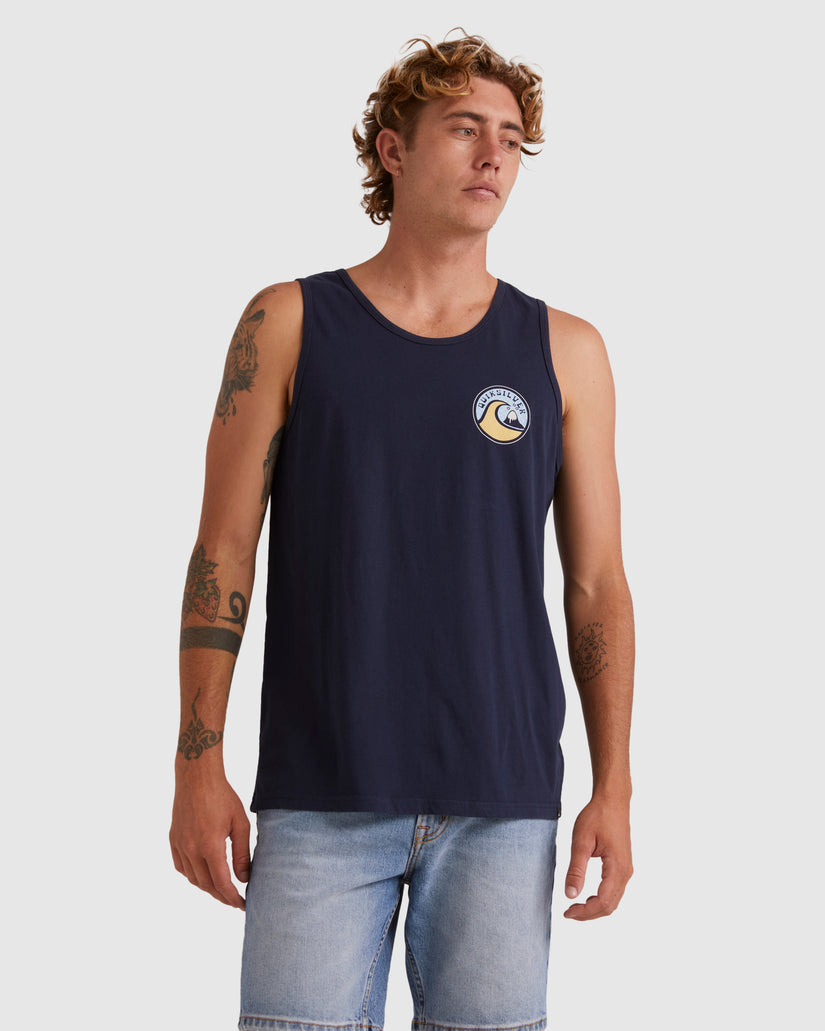 Mens Feeling The Vibe Muscle Vest Top