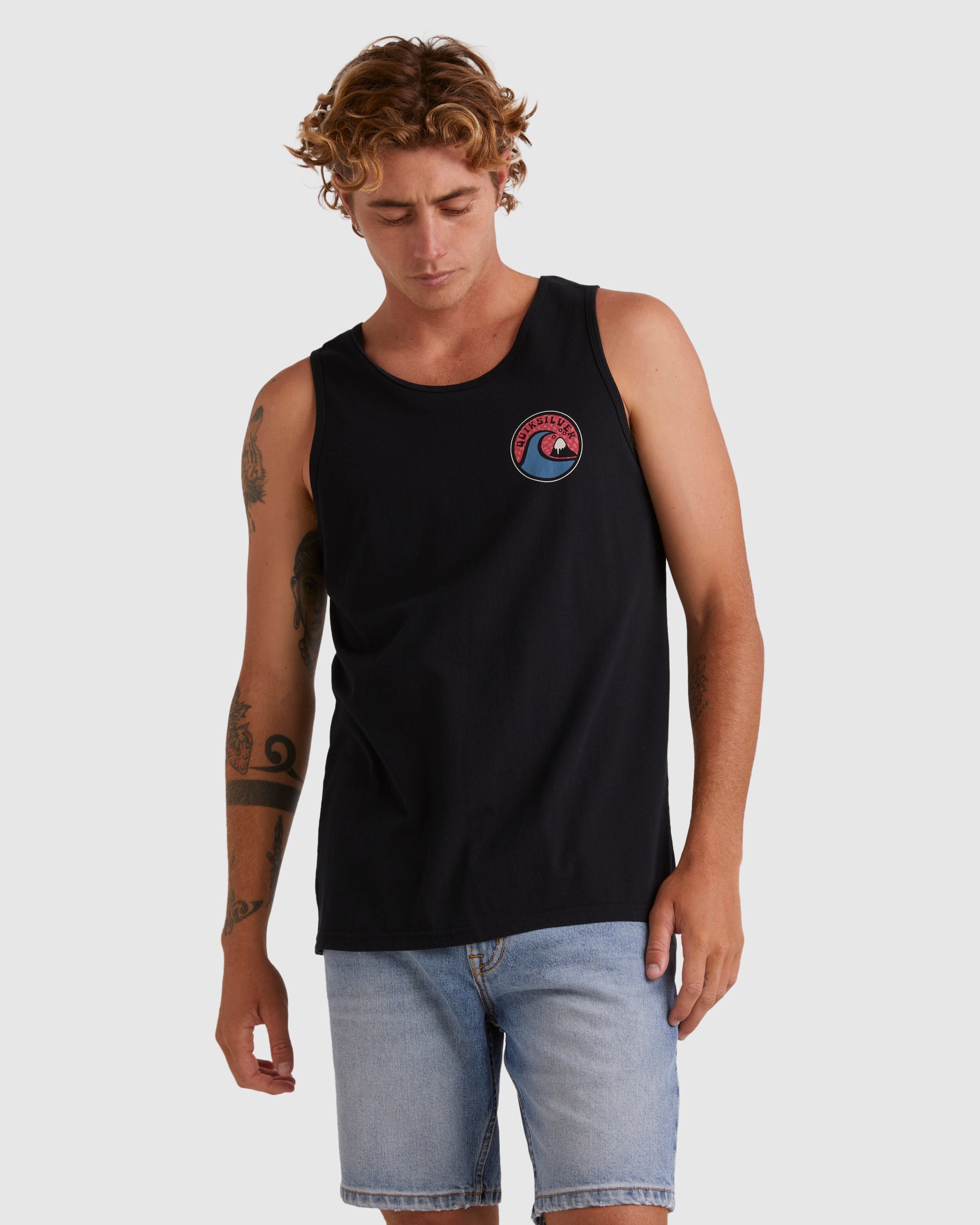 QUIKSILVER Mens Feeling The Vibe Muscle Vest Top