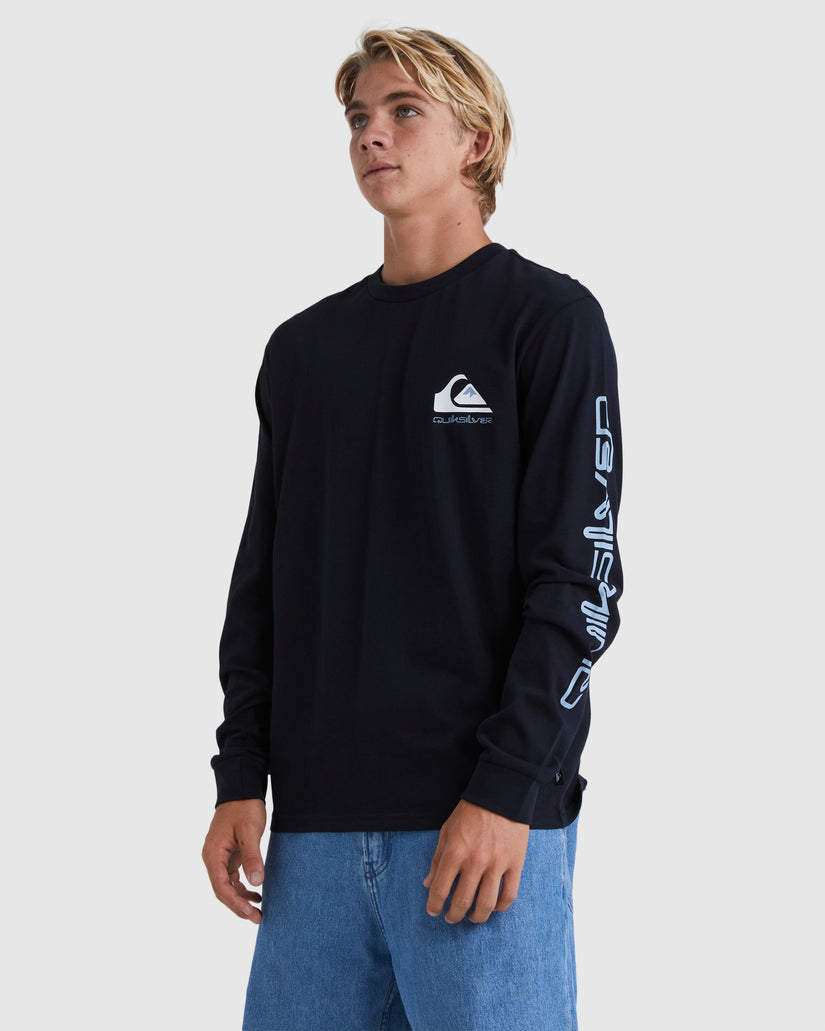 Mens Omni Logo Long Sleeve T-Shirt