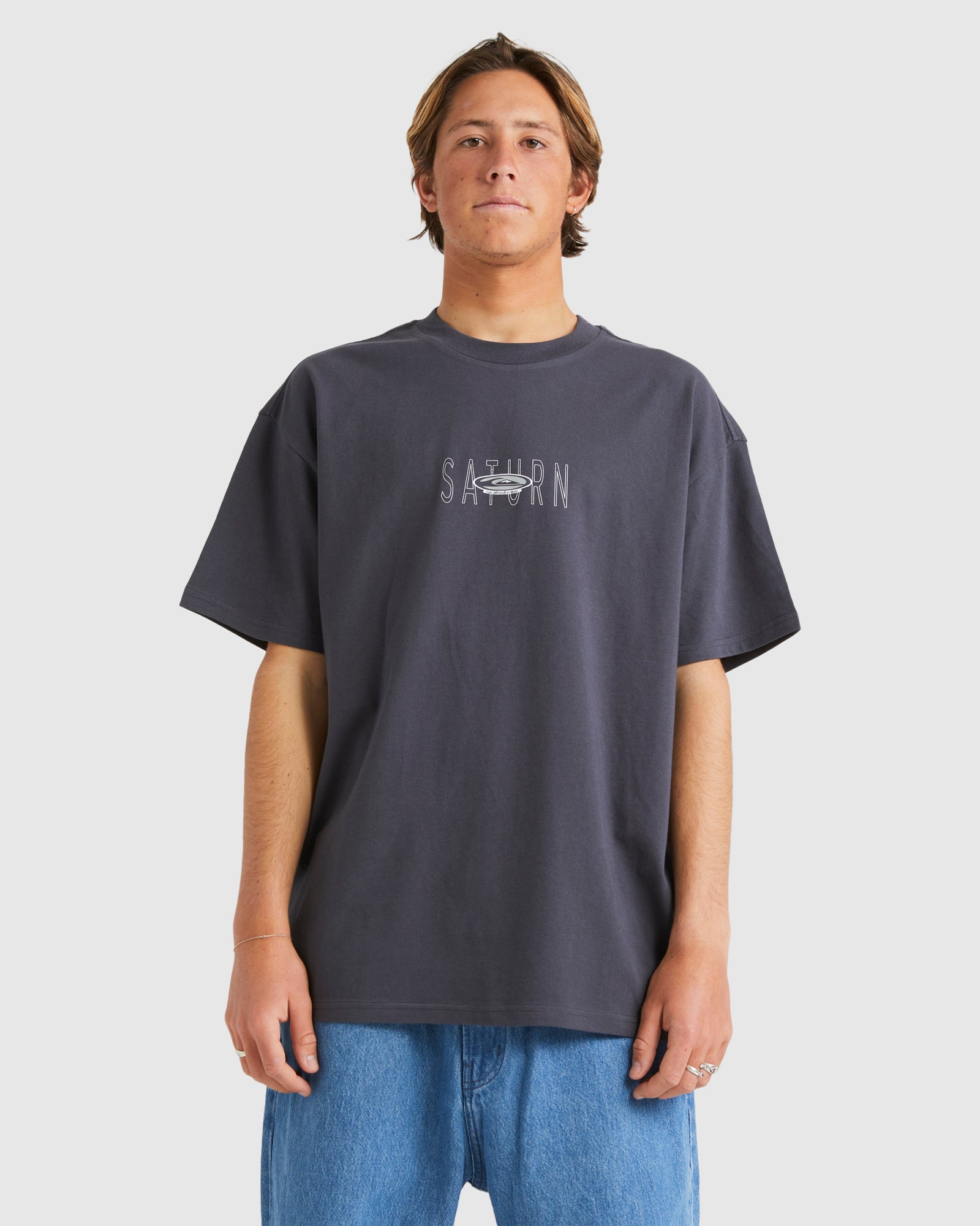 QUIKSILVER Mens Saturn Oversized T-Shirt