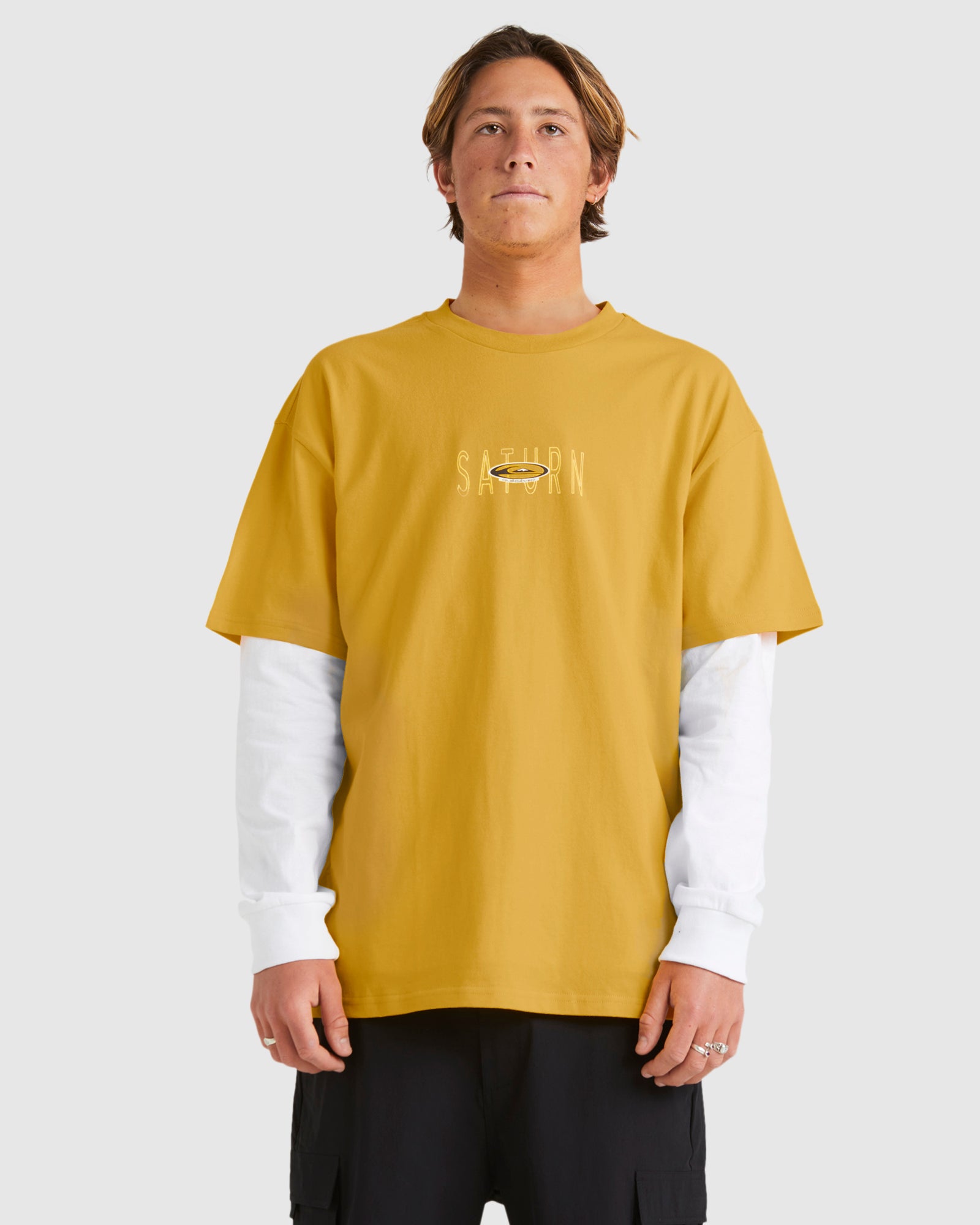 QUIKSILVER Mens Saturn Oversized T-Shirt