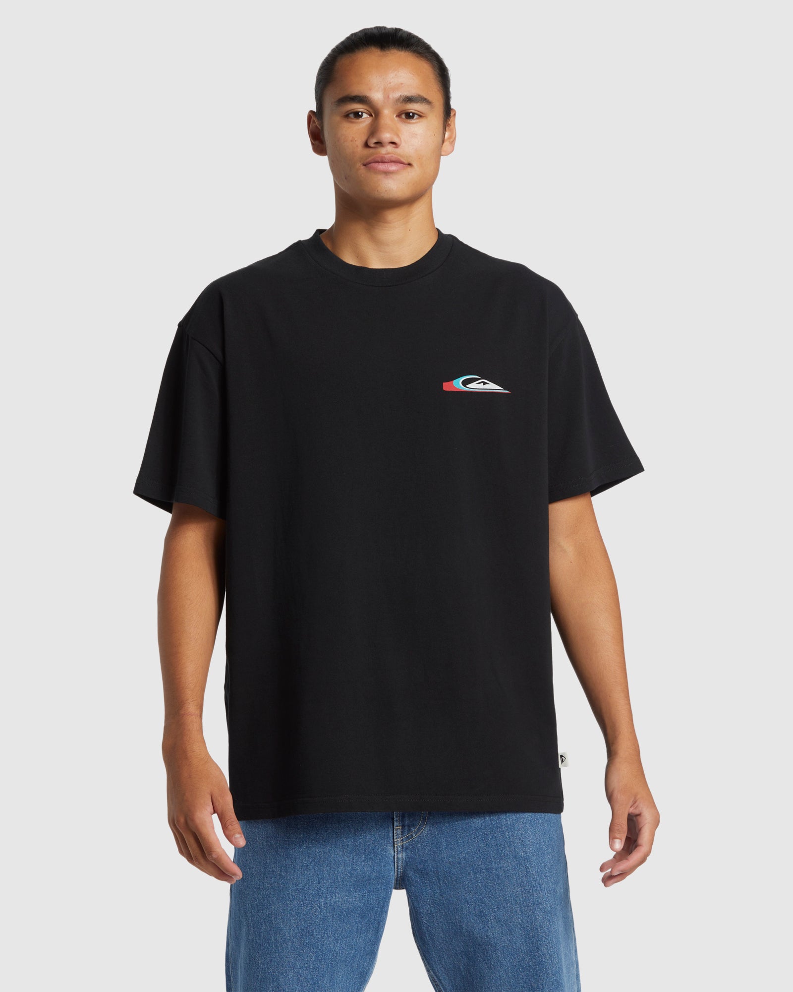 QUIKSILVER Mens Warp Drive Short Sleeve T-Shirt