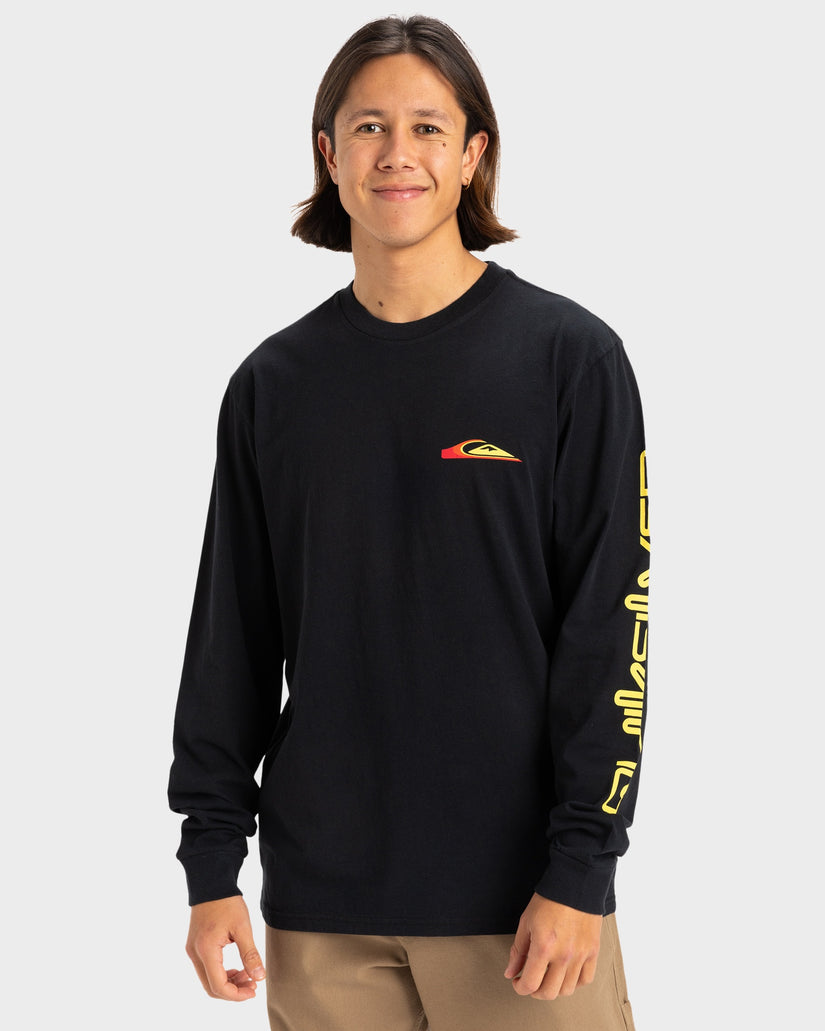 Mens Warp Drive Long Sleeve T-Shirt