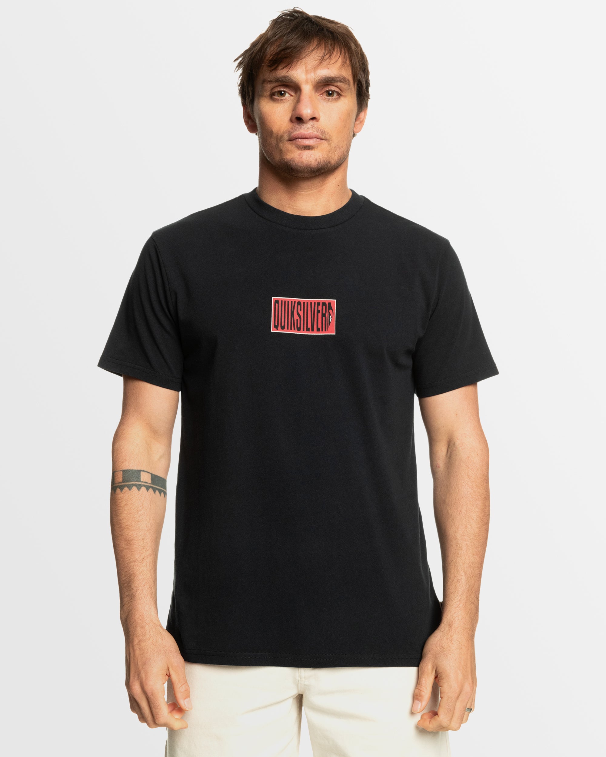 QUIKSILVER Mens Crossed Out T-Shirt