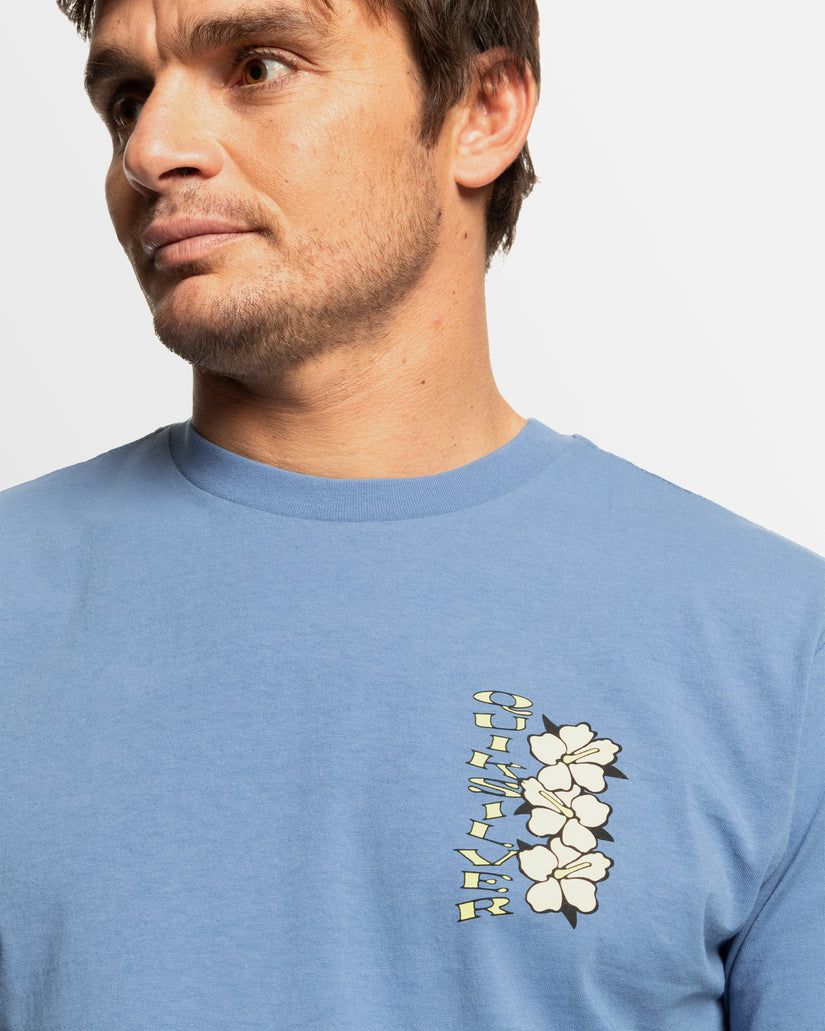 Mens Hibiscus Stack T-Shirt