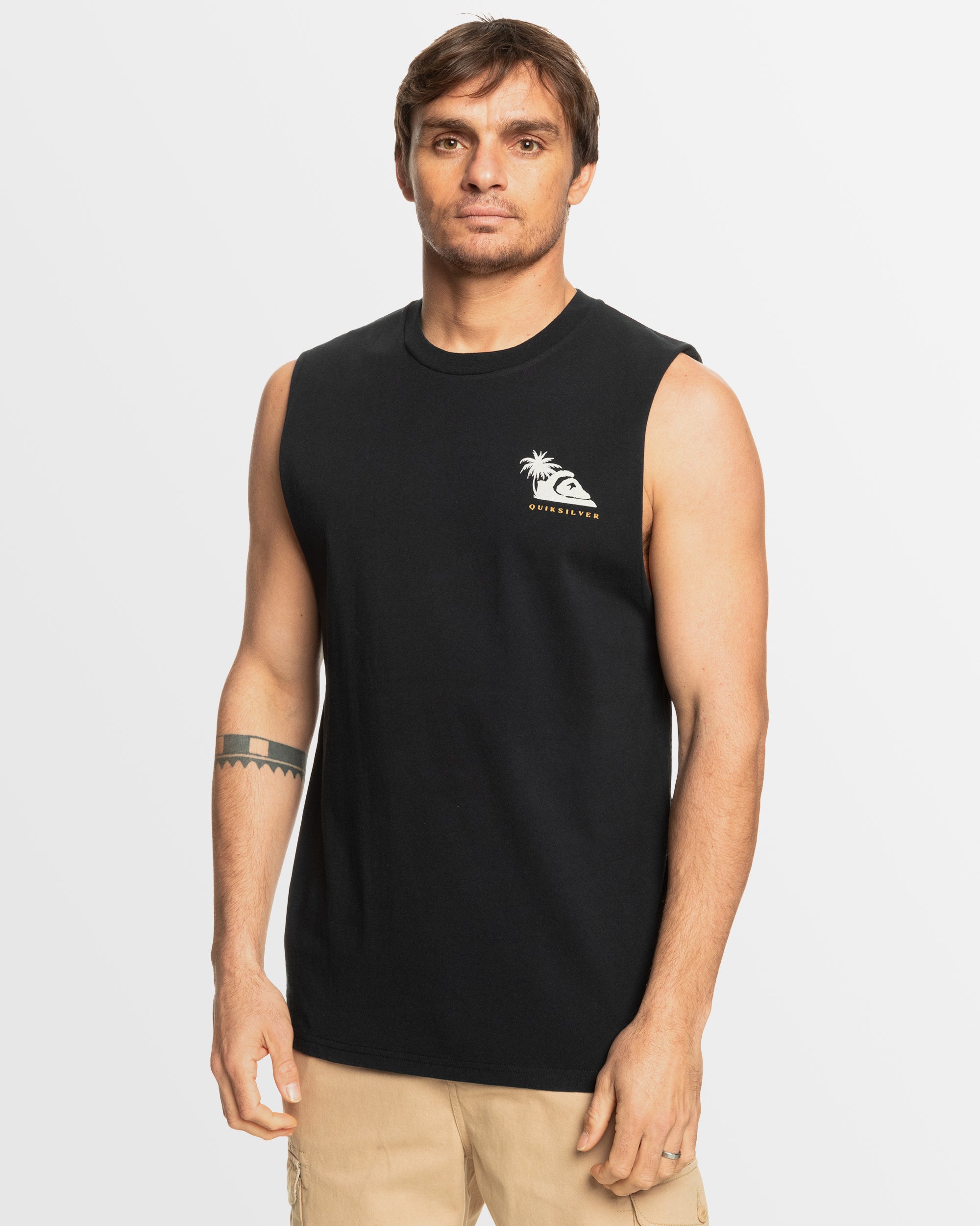 QUIKSILVER Mens Palm Island Muscle