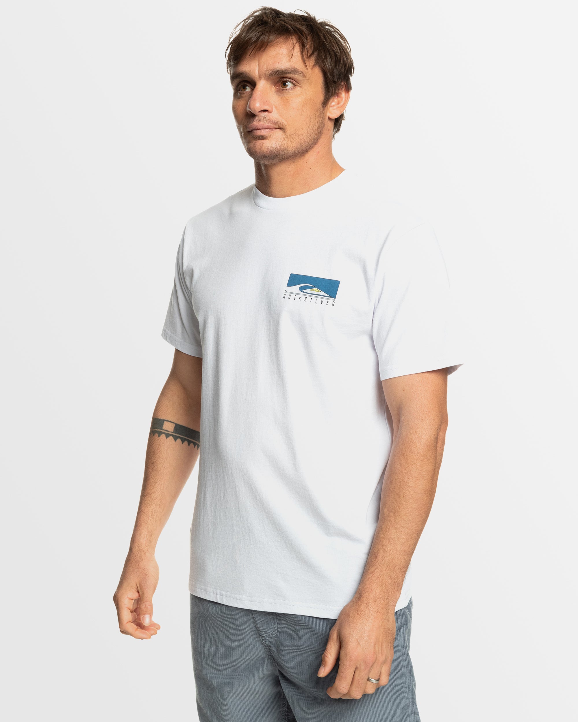 QUIKSILVER Mens Boxed Out T-Shirt